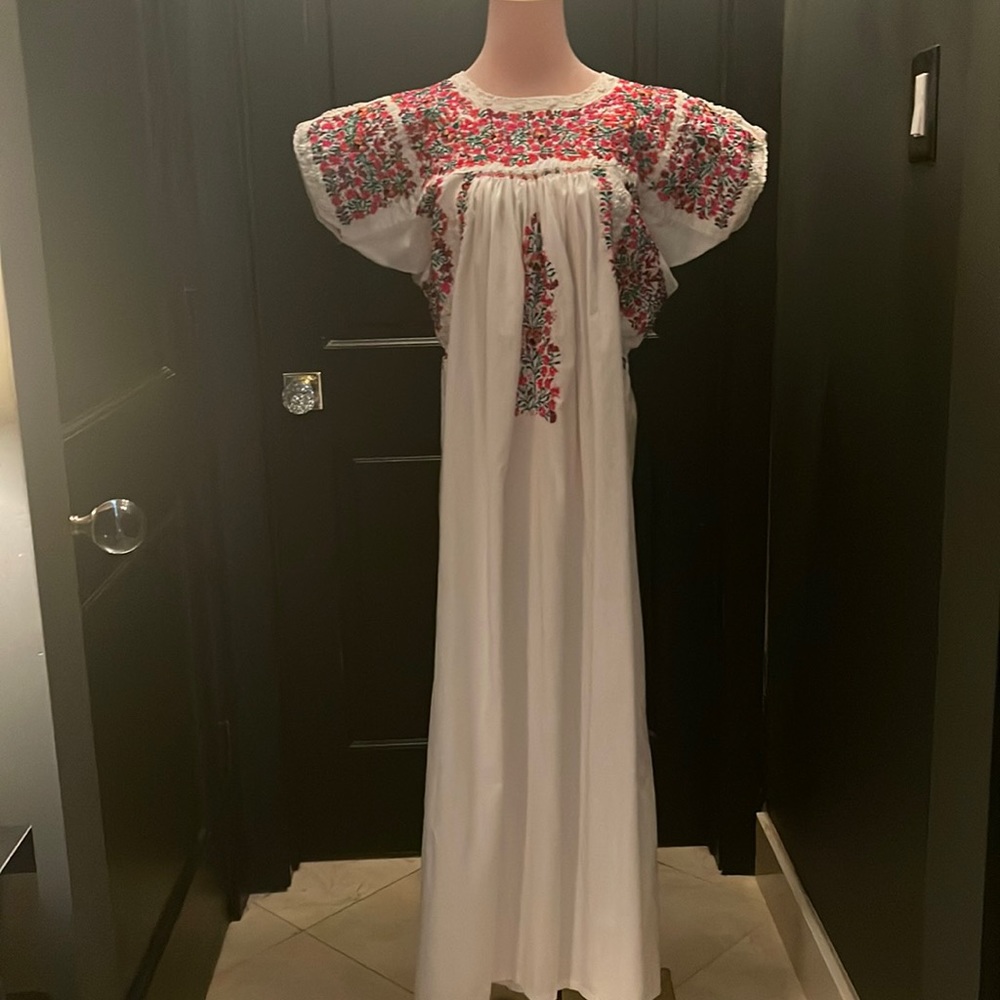 Traditional Fiesta Oaxaca Mexican Dress